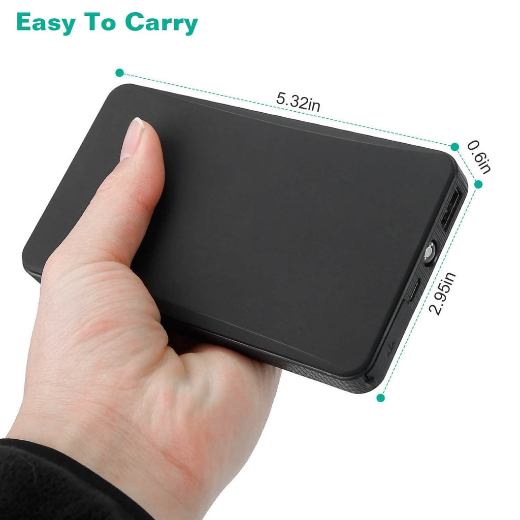 Portable Jump Starter — 300A Peak, 20000mAh