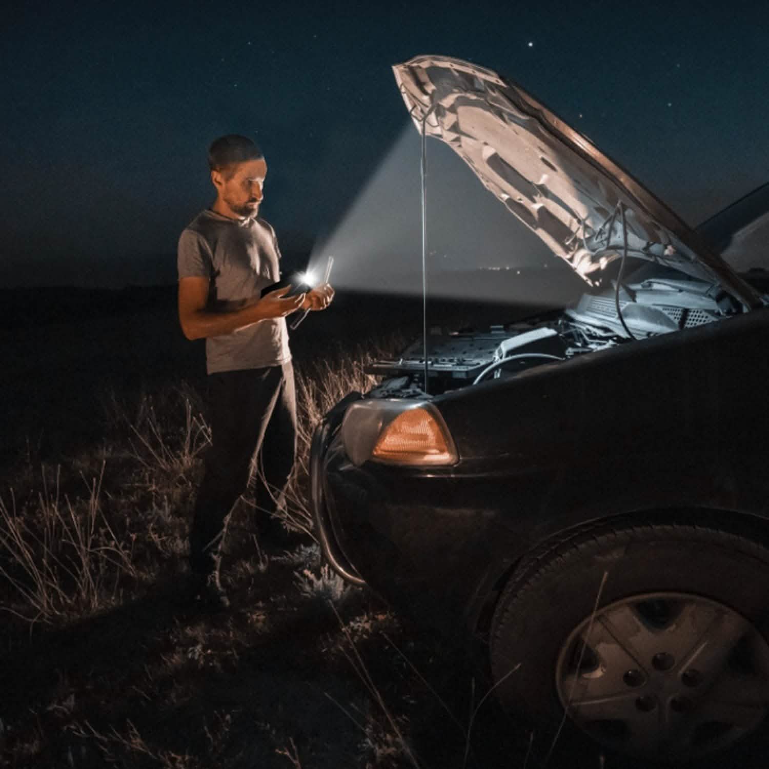 Portable Jump Starter — 300A Peak, 20000mAh