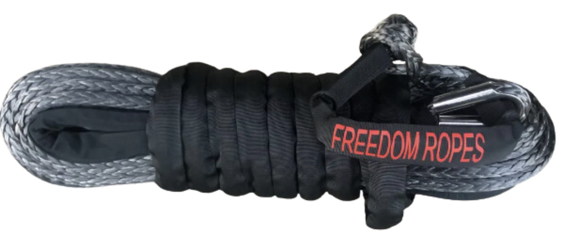 Synthetic Winch Line with Soft Shackle — Freedom Winchlines