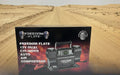 Freedom Flate 12V Dual Cylinder Auto Air Compressor (Black)