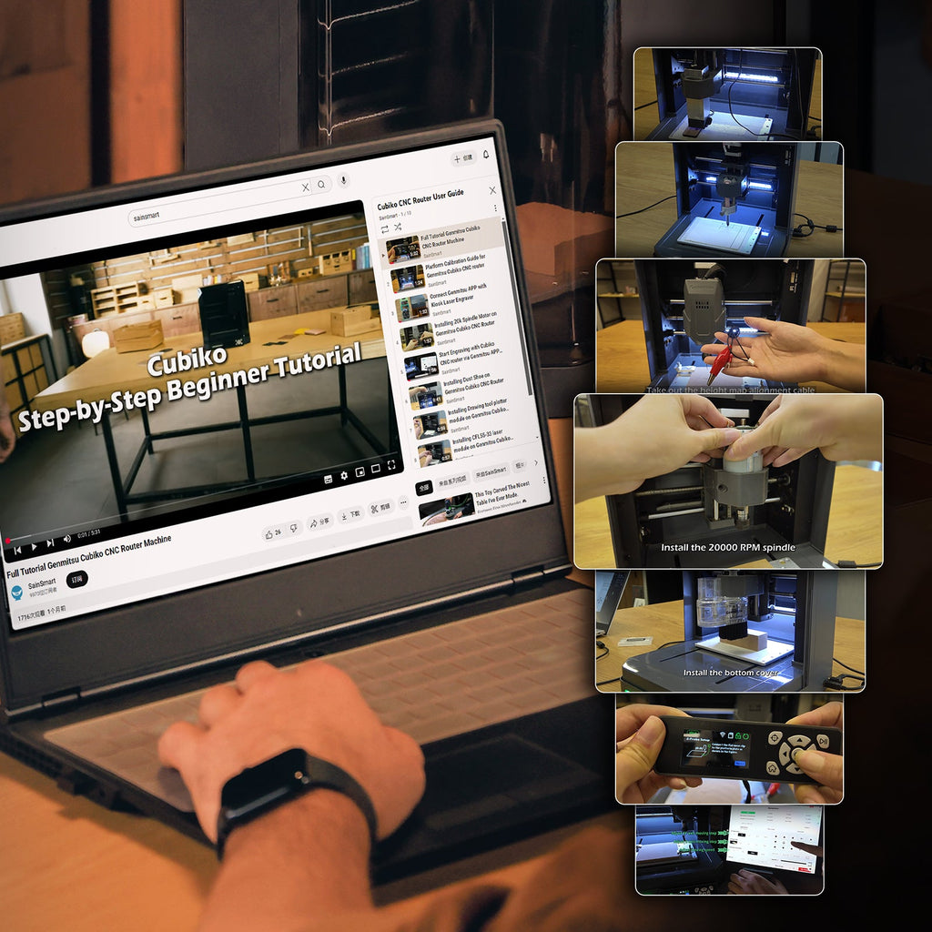 Cubiko Desktop CNC Router